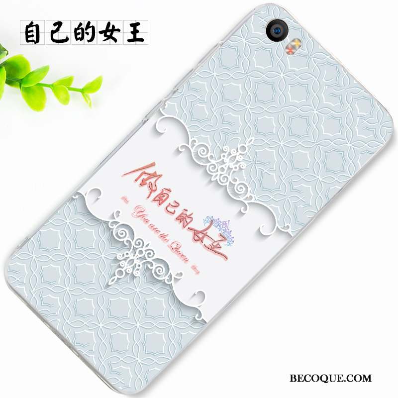 Mi 5 Coque Silicone Protection Incassable Rouge Rose Créatif