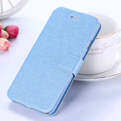 Mi 5 Incassable Coque Bleu Clair Étui Téléphone Portable Étui En Cuir