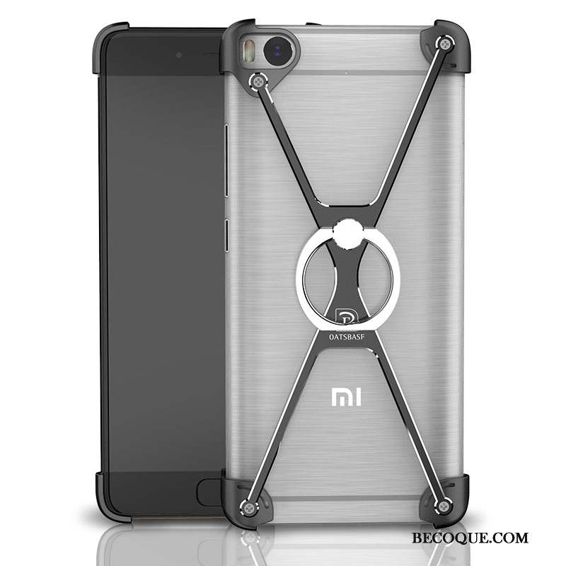 Mi 5 Or Coque De Téléphone Petit Border Incassable Alliage