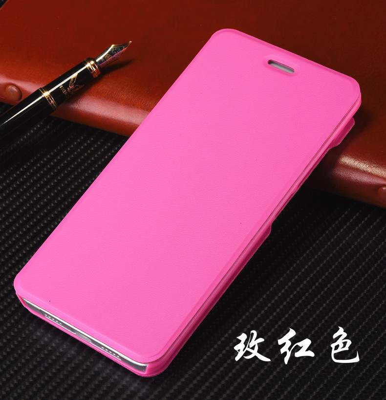 Mi 5 Étui Dormance Rose Clamshell Petit Coque De Téléphone