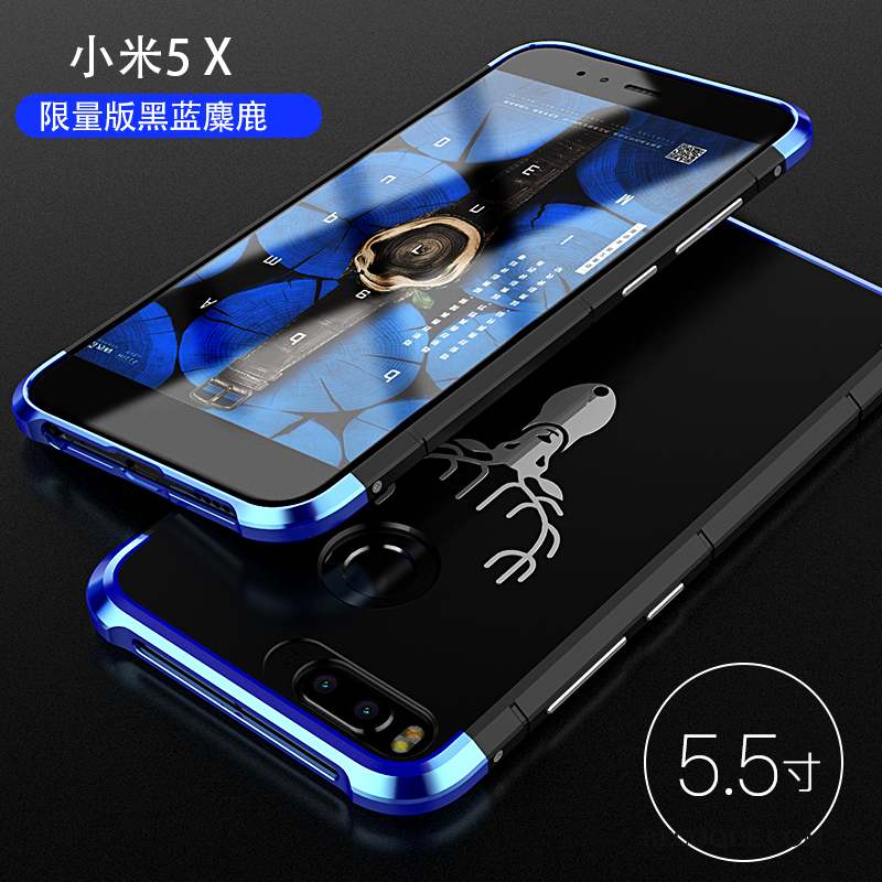 Mi 5x Coque Bleu Créatif Incassable Personnalité Étui Petit