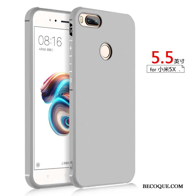 Mi 5x Coque De Téléphone Légères Gris Petit Ballon Étui