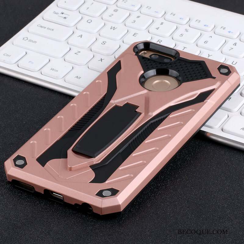 Mi 5x Coque Délavé En Daim Protection Tendance Rose Silicone Petit