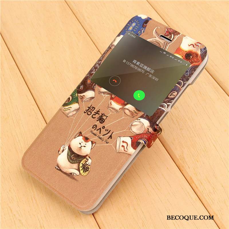 Mi 5x Coque Housse De Téléphone Petit Super Mignon Étui En Cuir