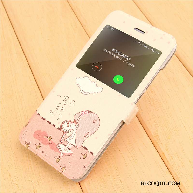 Mi 5x Coque Housse De Téléphone Petit Super Mignon Étui En Cuir