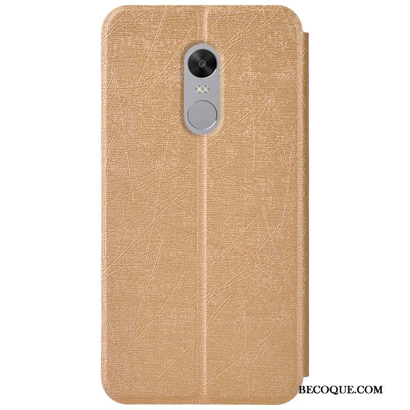 Mi 5x Coque Housse Support Incassable Silicone Couleur Rouge