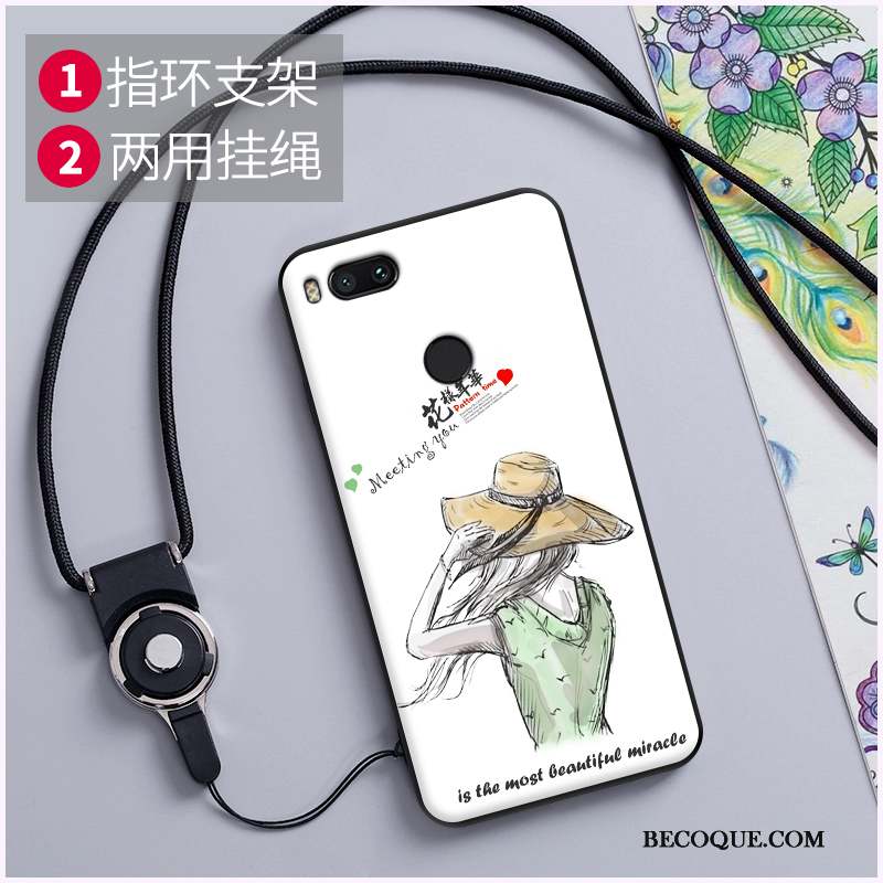 Mi 5x Coque Silicone Petit Dessin Animé Multicolore Ornements Suspendus Charmant