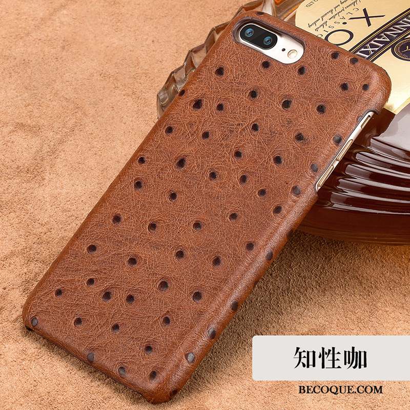 Mi 5x Coque Tendance Petit Cuir Véritable Couvercle Arrière Difficile Personnalité