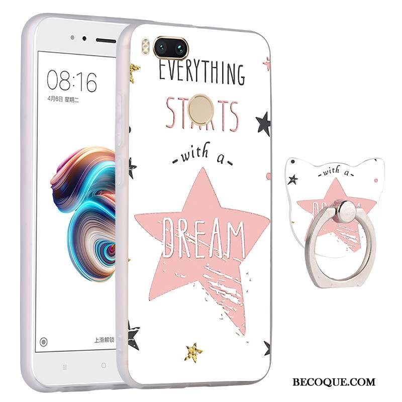 Mi 5x Coque Étui Tout Compris Gaufrage Fluide Doux Protection Petit