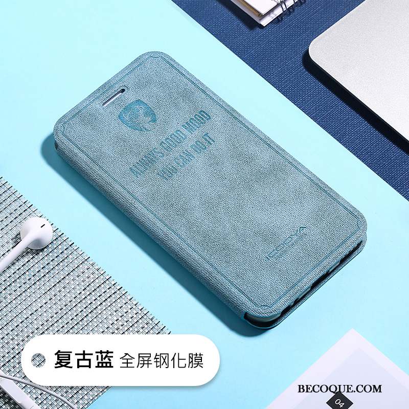 Mi 5x Étui En Cuir Coque De Téléphone Gris Petit Tout Compris Téléphone Portable