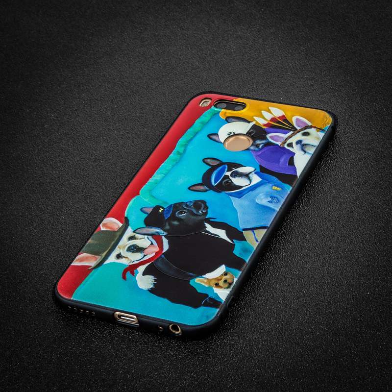 Mi 5x Étui Silicone Petit Coque De Téléphone Fluide Doux Personnalité