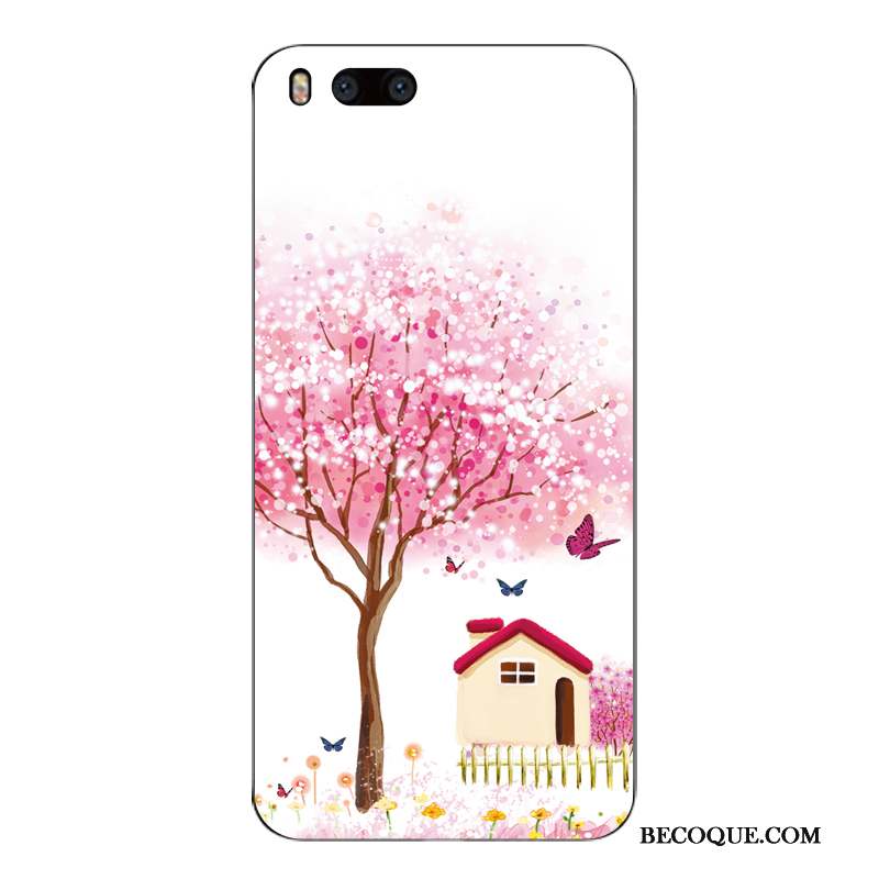 Mi 6 Coque Dessin Animé Protection Personnalité Téléphone Portable Petit Étui