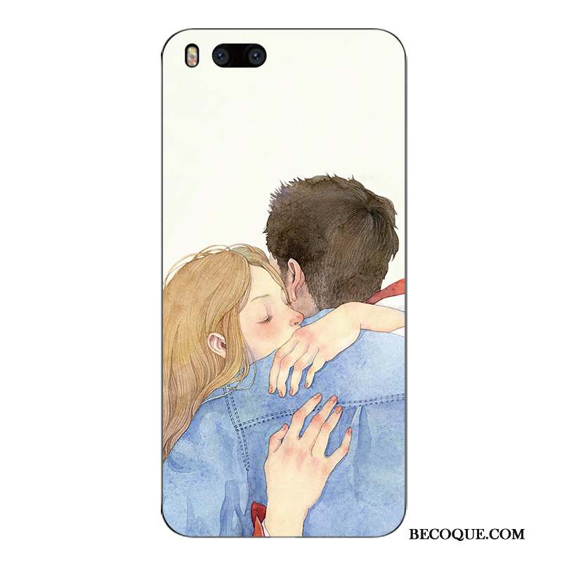 Mi 6 Coque Dessin Animé Protection Personnalité Téléphone Portable Petit Étui