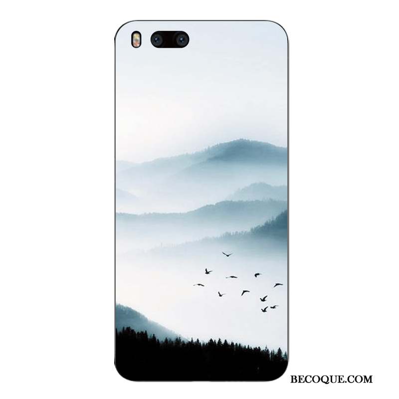 Mi 6 Coque Dessin Animé Protection Personnalité Téléphone Portable Petit Étui