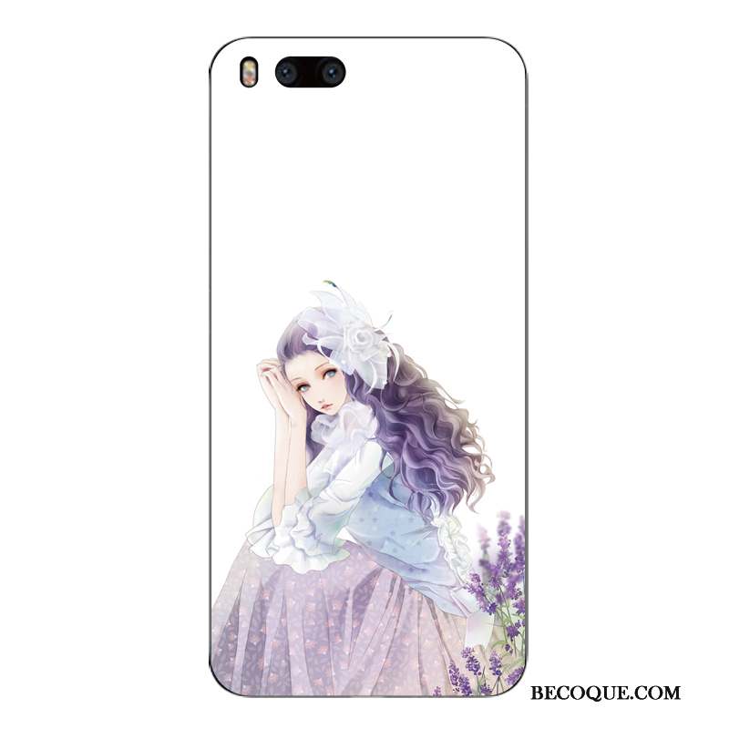 Mi 6 Coque Dessin Animé Protection Personnalité Téléphone Portable Petit Étui