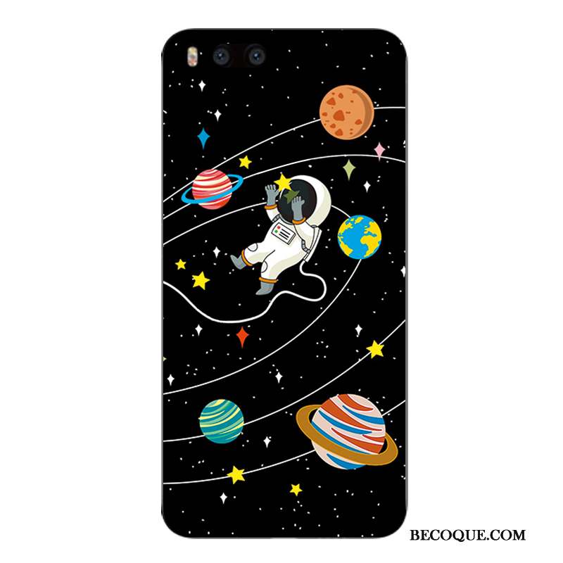 Mi 6 Coque Dessin Animé Protection Personnalité Téléphone Portable Petit Étui