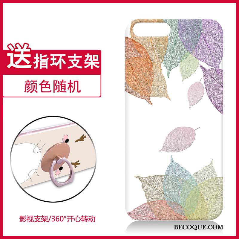 Mi 6 Coque Personnalité Fluide Doux Charmant Violet Dessin Animé Étui