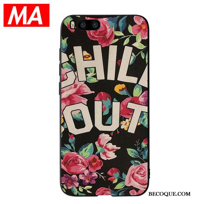 Mi 6 Coque Silicone Créatif Tout Compris Tendance Fluide Doux Étui