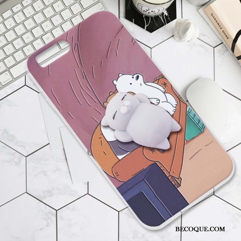 Mi 6 Coque Tendance Dimensionnel Petit Fluide Doux Silicone Personnalité