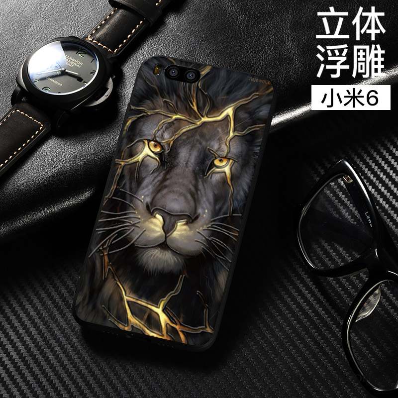 Mi 6 Coque Tendance Incassable Style Chinois Étui Tout Compris Protection