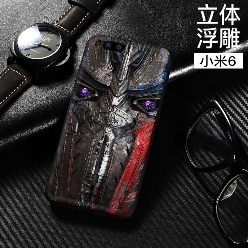 Mi 6 Coque Tendance Incassable Style Chinois Étui Tout Compris Protection