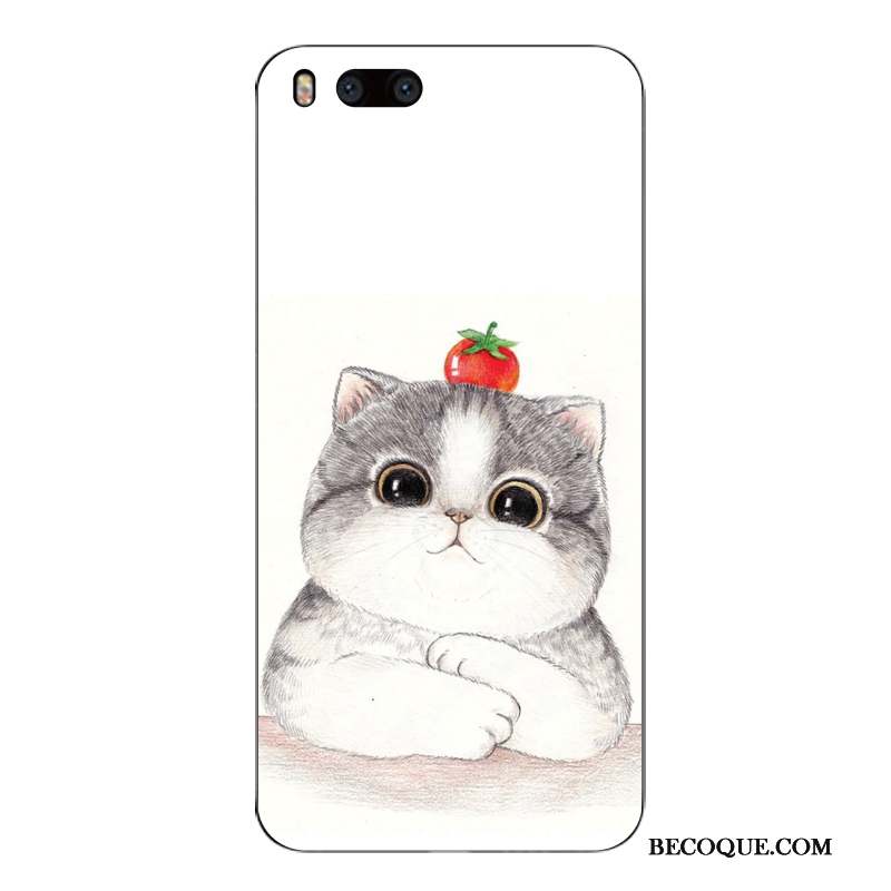 Mi 6 Coque Tout Compris Étui Fluide Doux Personnalité Charmant Téléphone Portable