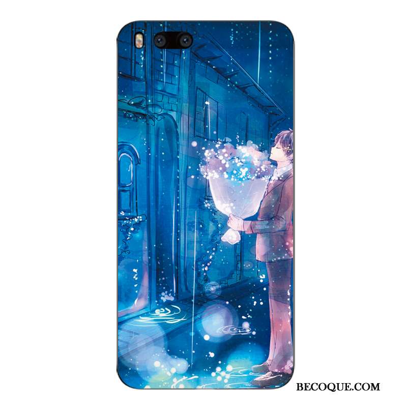 Mi 6 Coque Tout Compris Étui Fluide Doux Personnalité Charmant Téléphone Portable