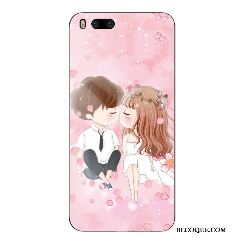 Mi 6 Coque Tout Compris Étui Fluide Doux Personnalité Charmant Téléphone Portable