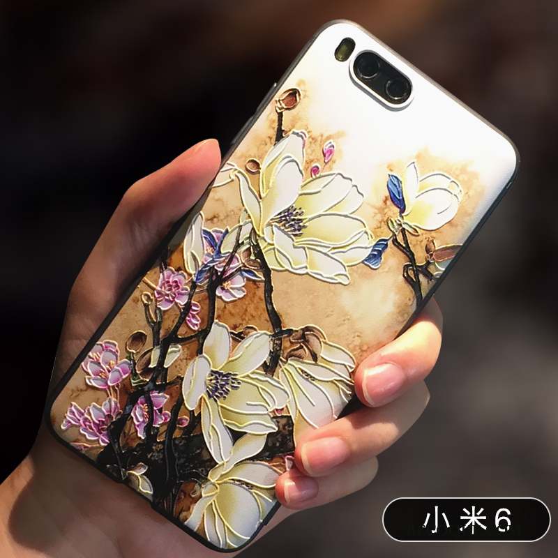 Mi 6 Créatif Rose Coque De Téléphone Protection Tout Compris Étui