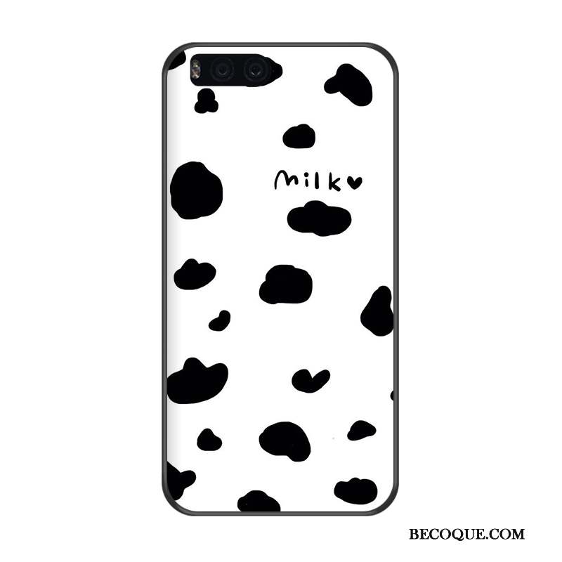 Mi 6 Fluide Doux Coque De Téléphone Dessin Animé Silicone Protection Gaufrage