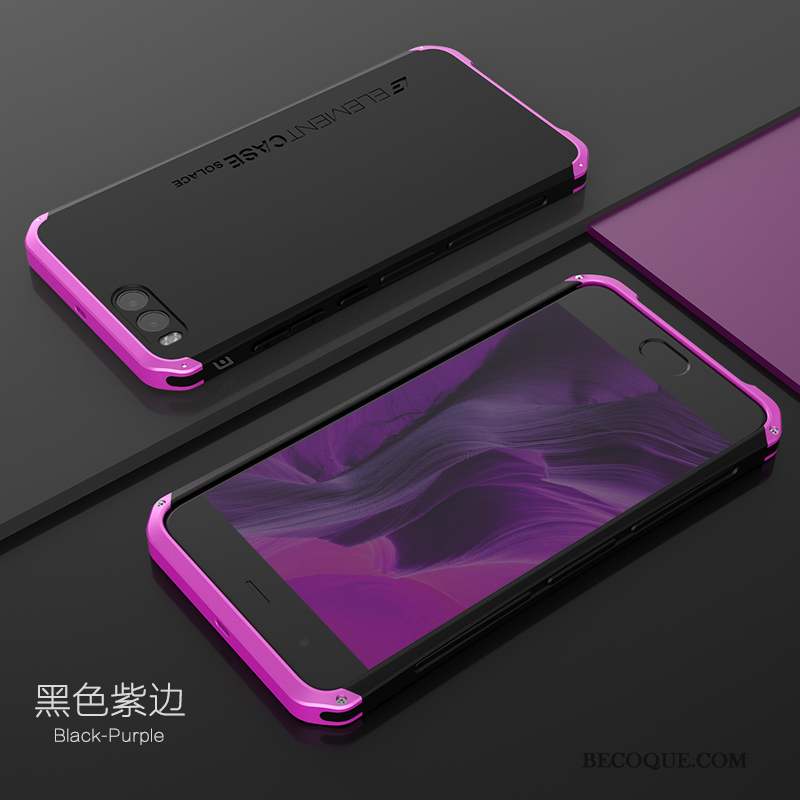 Mi 6 Protection Personnalisé Difficile Violet Trois Défenses Coque De Téléphone