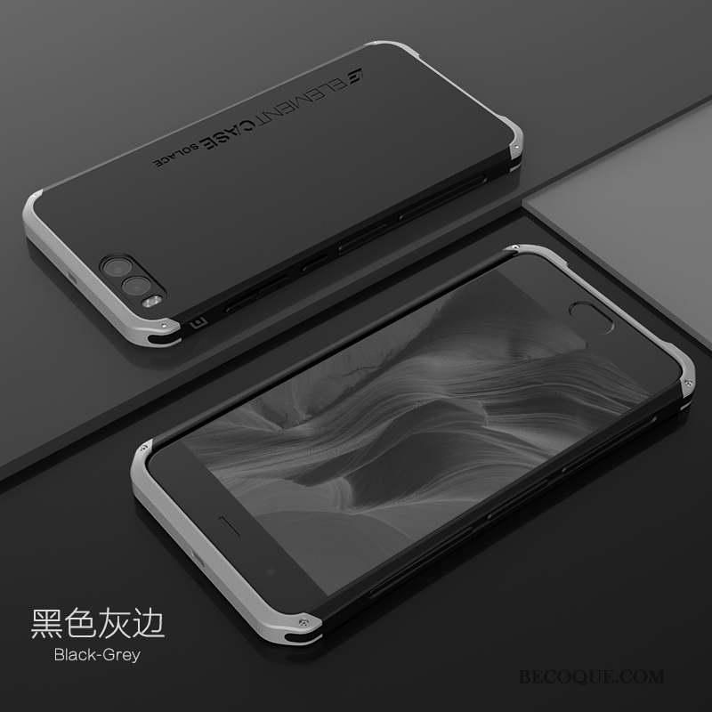 Mi 6 Protection Personnalisé Difficile Violet Trois Défenses Coque De Téléphone