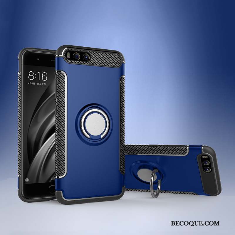 Mi 6 Étui En Cuir Protection Incassable Coque De Téléphone Magnétisme Petit