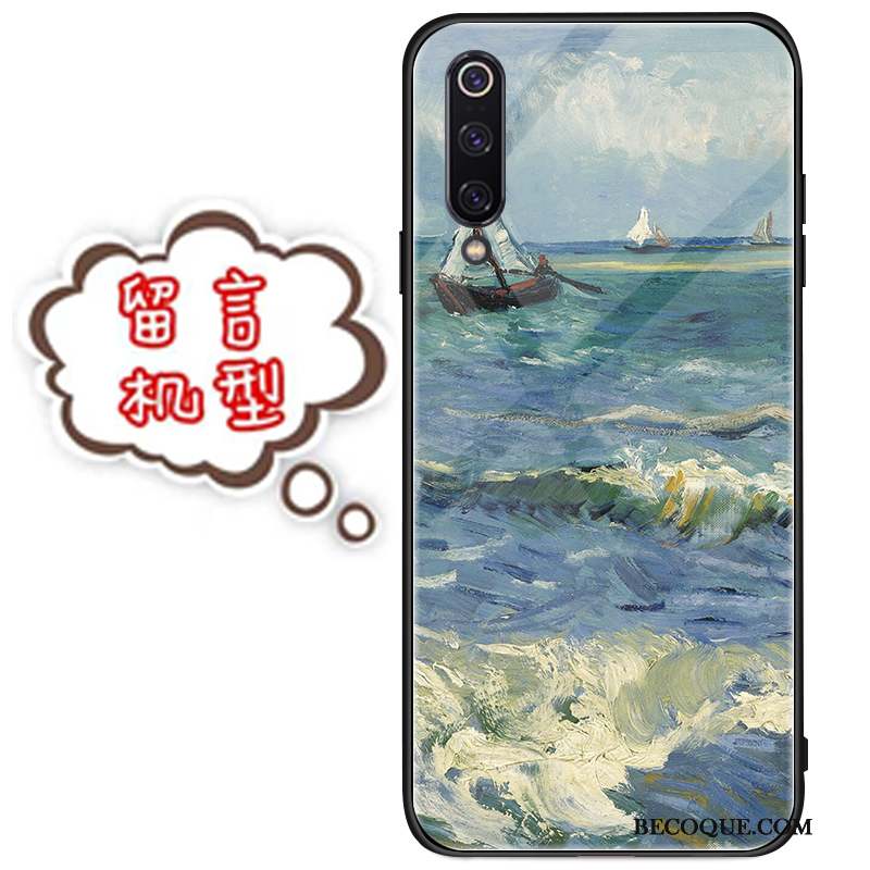 Mi 9 Coque Art Europe Protection Incassable Haute Miroir