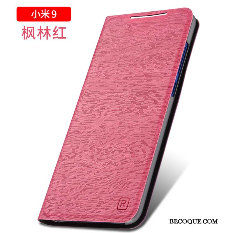 Mi 9 Délavé En Daim Protection Tendance Fluide Doux Coque De Téléphone