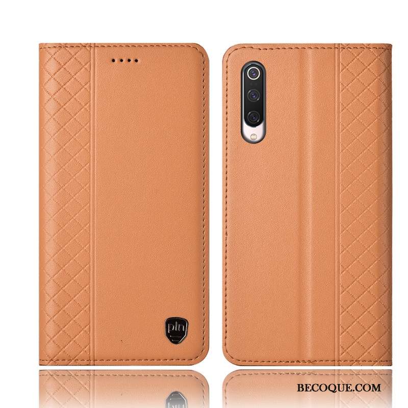 Mi 9 Lite Coque De Téléphone Plaid Incassable Rouge Petit Étui