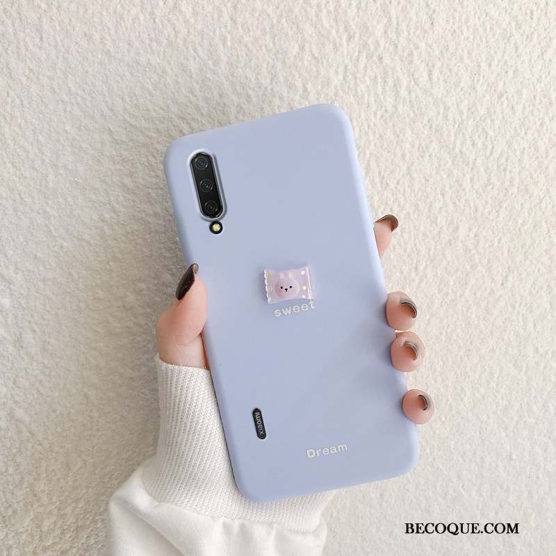 Mi 9 Lite Coque Frais Petit Silicone Jeunesse Protection Simple
