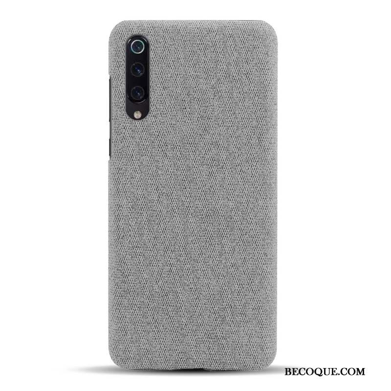 Mi 9 Lite Coque Simple Étui Créatif Tissu Petit Protection