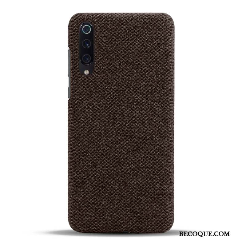 Mi 9 Lite Coque Simple Étui Créatif Tissu Petit Protection