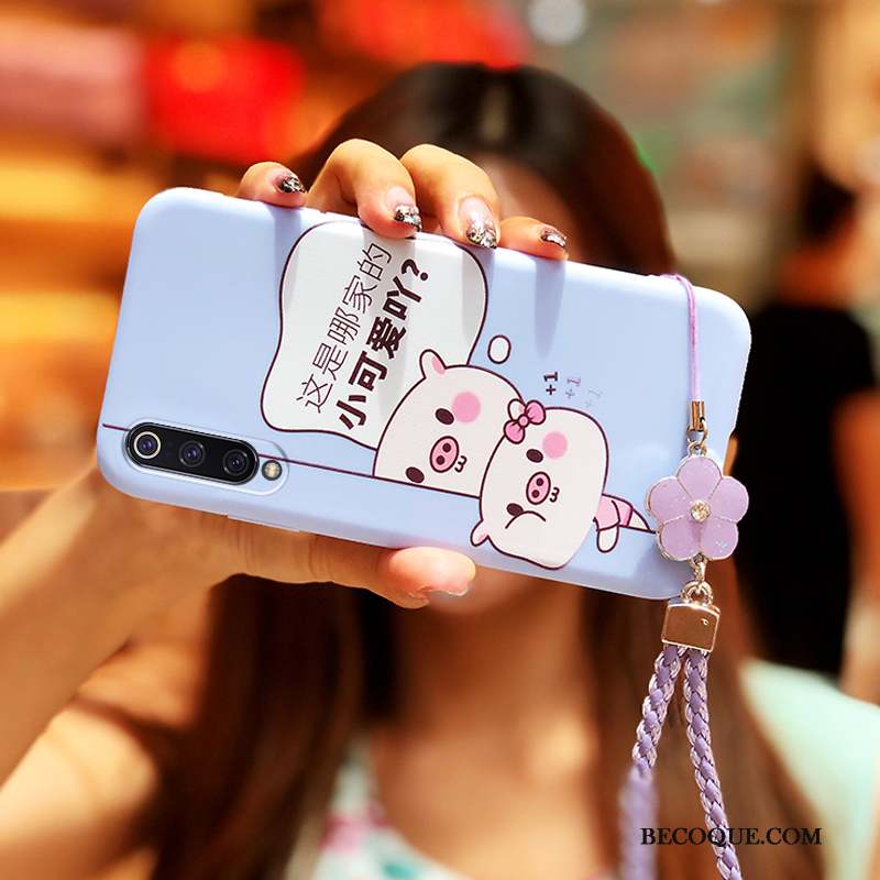 Mi 9 Se Coque Art Dessin Animé Incassable Étui Silicone Téléphone Portable