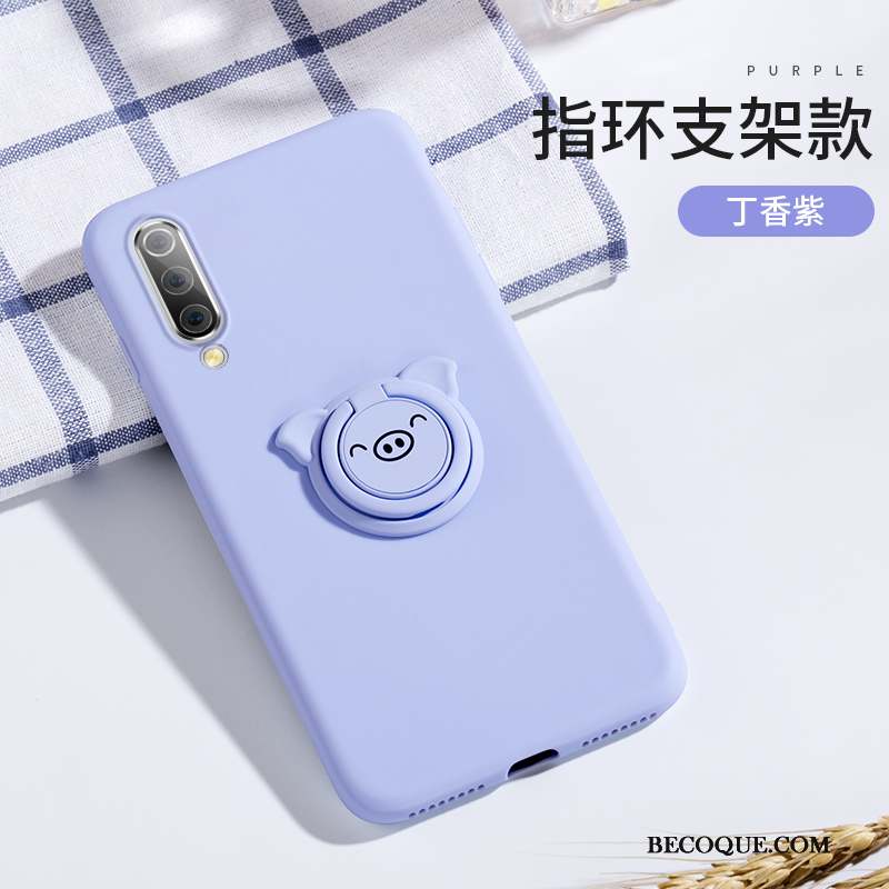 Mi 9 Se Coque Rose Tendance Magnétisme Fluide Doux Petit Mode