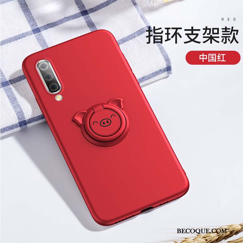 Mi 9 Se Coque Rose Tendance Magnétisme Fluide Doux Petit Mode