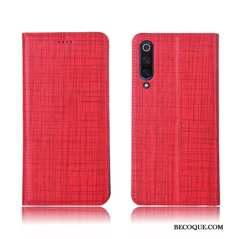 Mi 9 Se Petit Nouveau Incassable Étui Coque De Téléphone Rouge