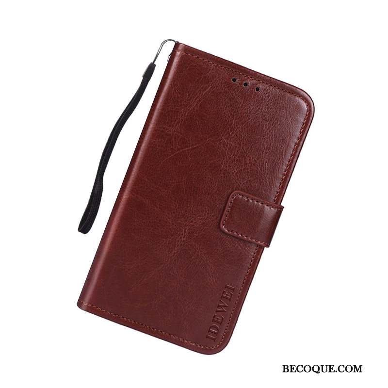 Mi 9t Coque Téléphone Portable Rouge Jours Incassable Portefeuille Petit