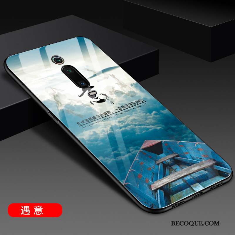 Mi 9t Pro Coque Marque De Tendance Protection Sakura Membrane Personnalité Tout Compris