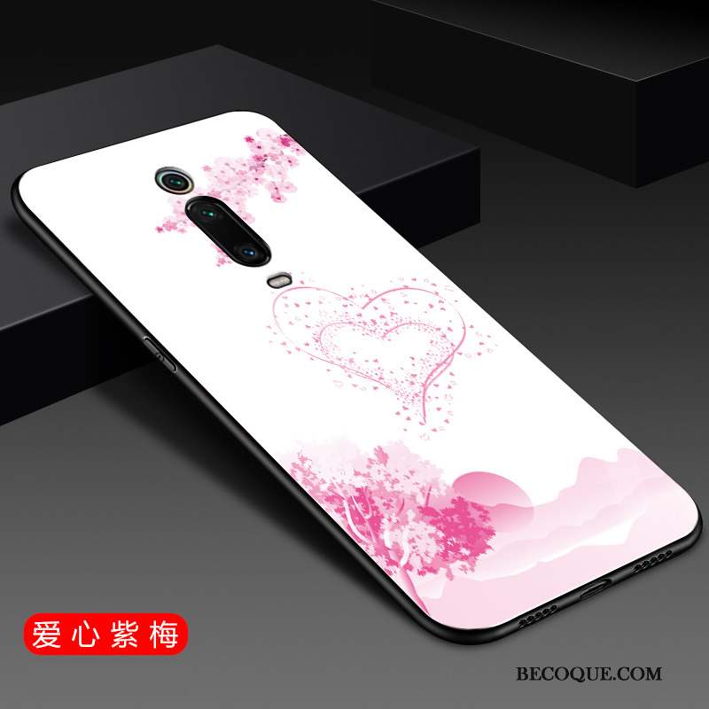 Mi 9t Pro Coque Marque De Tendance Protection Sakura Membrane Personnalité Tout Compris