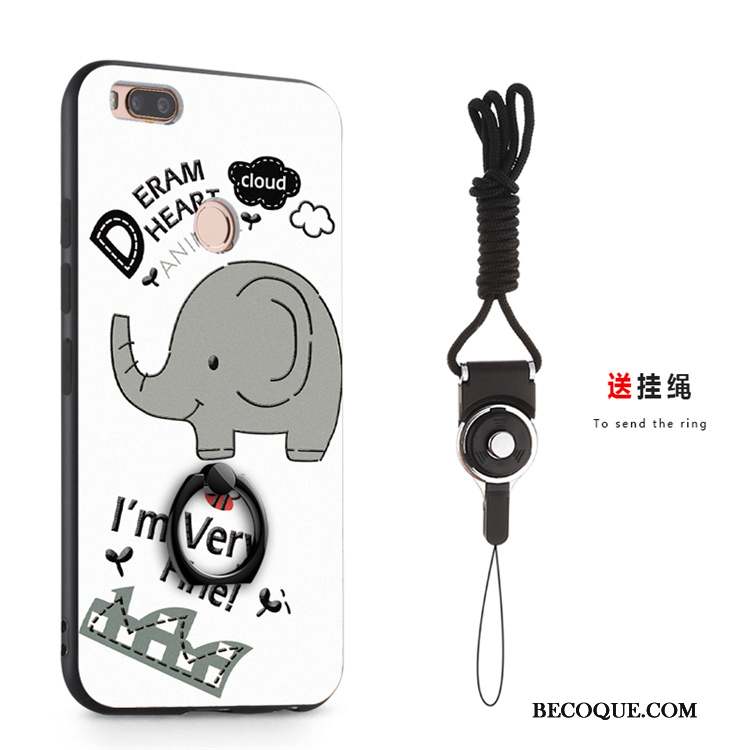 Mi A1 Coque De Téléphone Ornements Suspendus Boucle Tout Compris Petit Fluide Doux