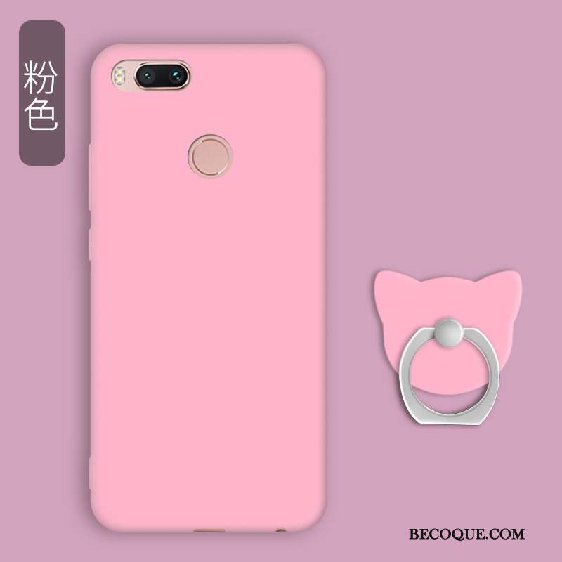 Mi A1 Tendance Petit Coque Nouveau Anneau De Téléphone