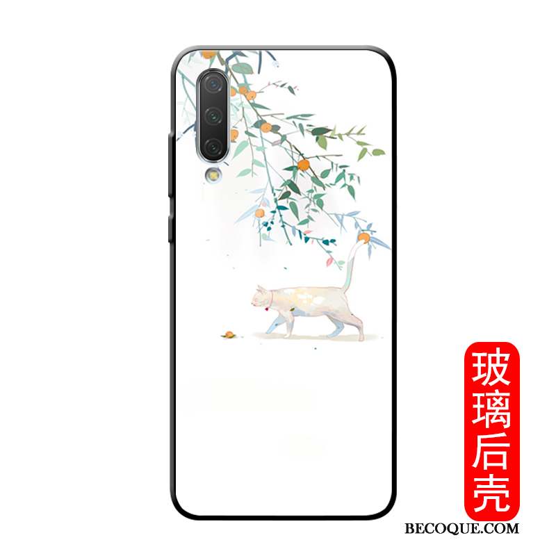 Mi A3 Coque De Téléphone Marque De Tendance Créatif Personnalité Chat Rose