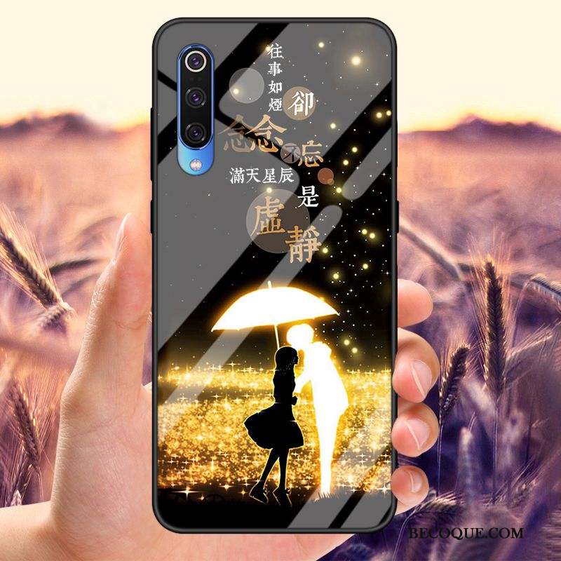 Mi A3 Coque Petit Étui Miroir Protection Amoureux Tout Compris